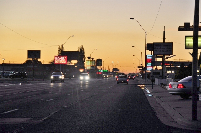 Holbrook at dusk